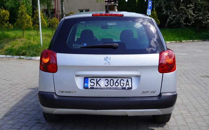 Peugeot 207 cena 6999 przebieg: 173000, rok produkcji 2008 z Katowice małe 277